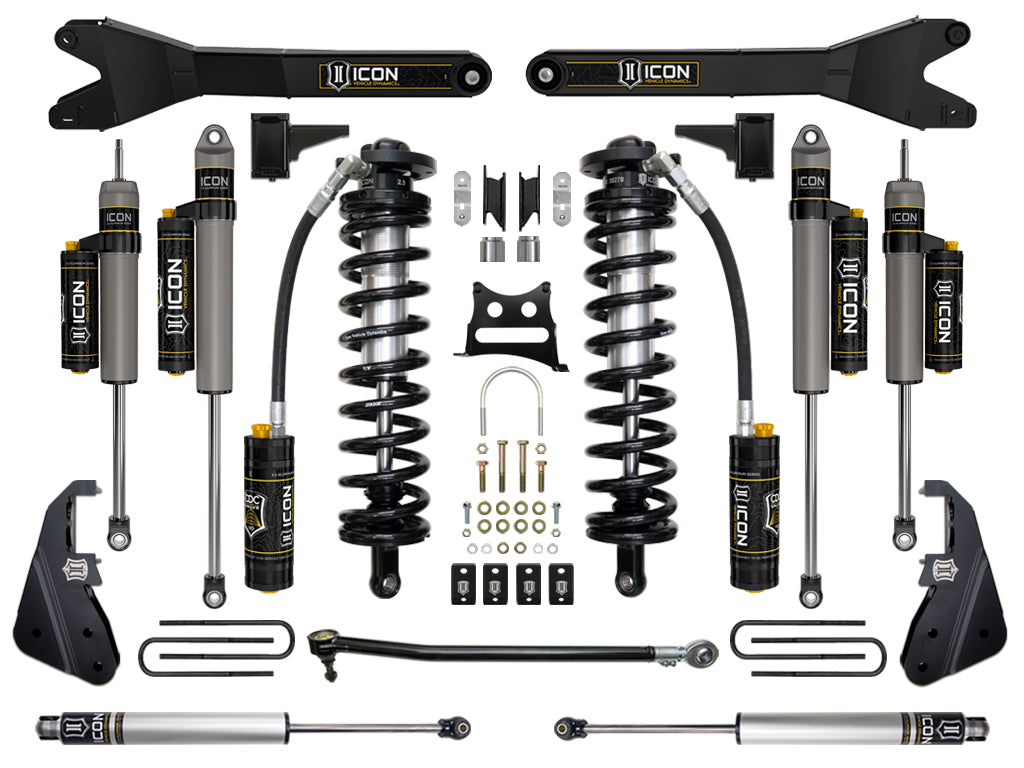 ICON 17-22 Ford F250/F350 4-5.5" Stage 6 Coilover Conversion System (K63156R)