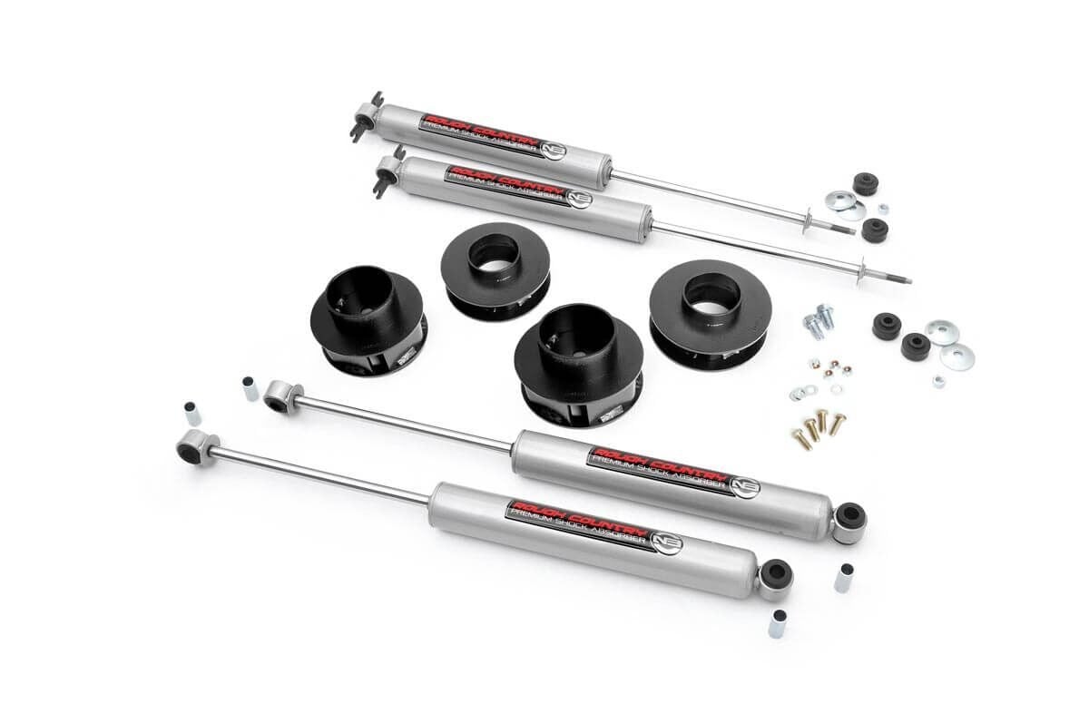 Rough Country 2 Inch Lift Kit | N3 | Jeep Grand Cherokee WJ 2WD/4WD (1999-2004)