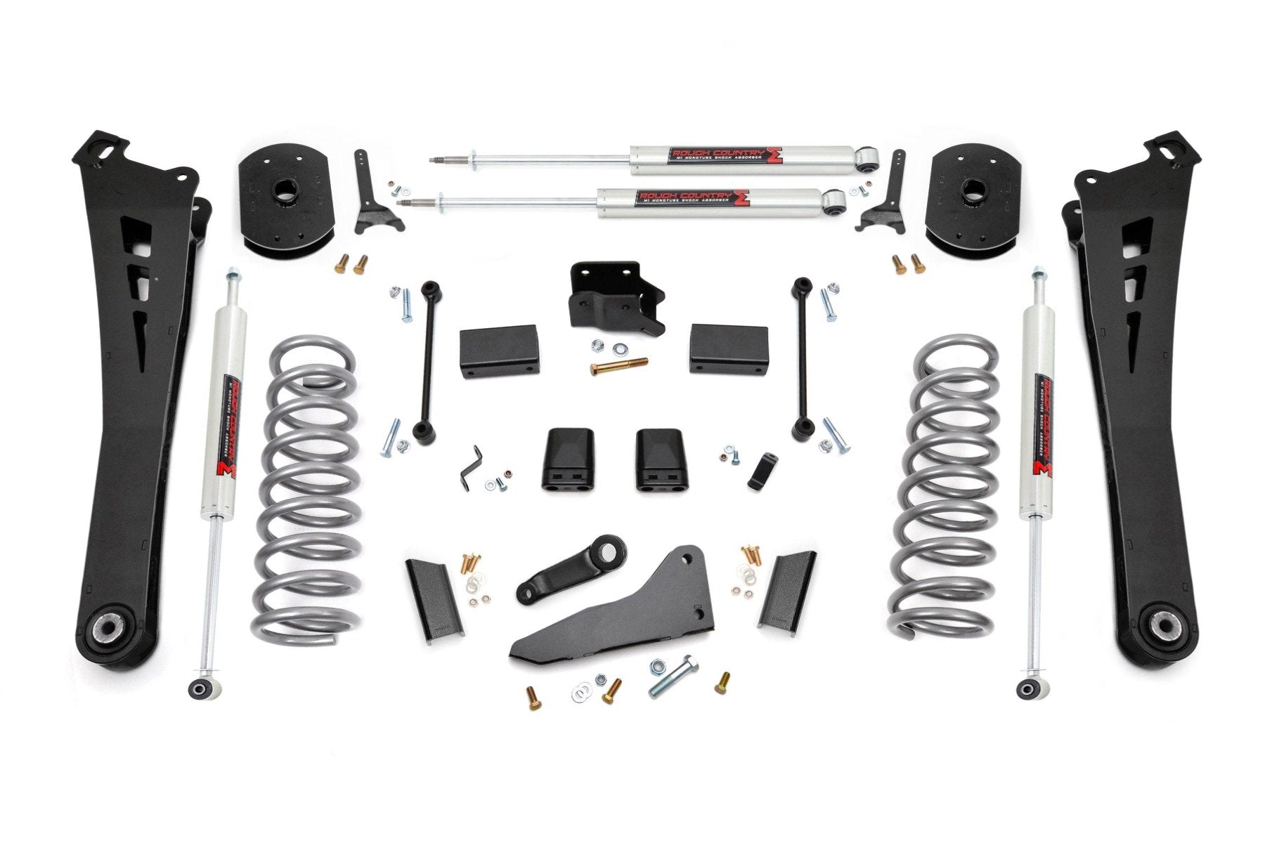 Rough Country 5 Inch Lift Kit | FR Diesel Coil | R/A | Ram 2500 4WD (2014-2018)