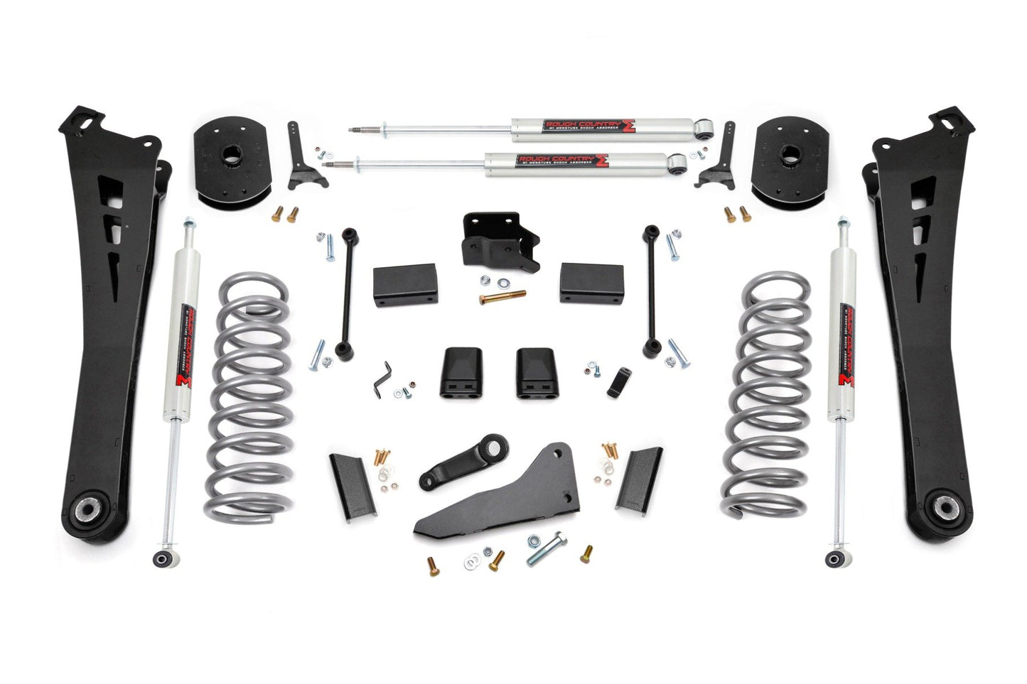 Rough Country 5 Inch Lift Kit | FR Gas Coil | Radius Arms | M1 | Ram 2500 (14-18)