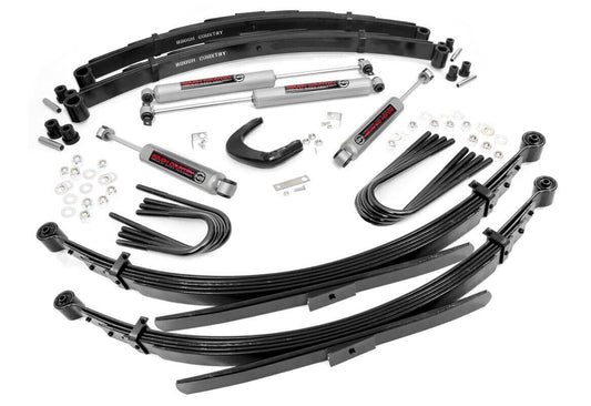 Rough Country 6 Inch Lift Kit | 52 Inch Rear Springs | Chevy/GMC C10/K10 C15/K15 Truck/Jimmy (73-76)