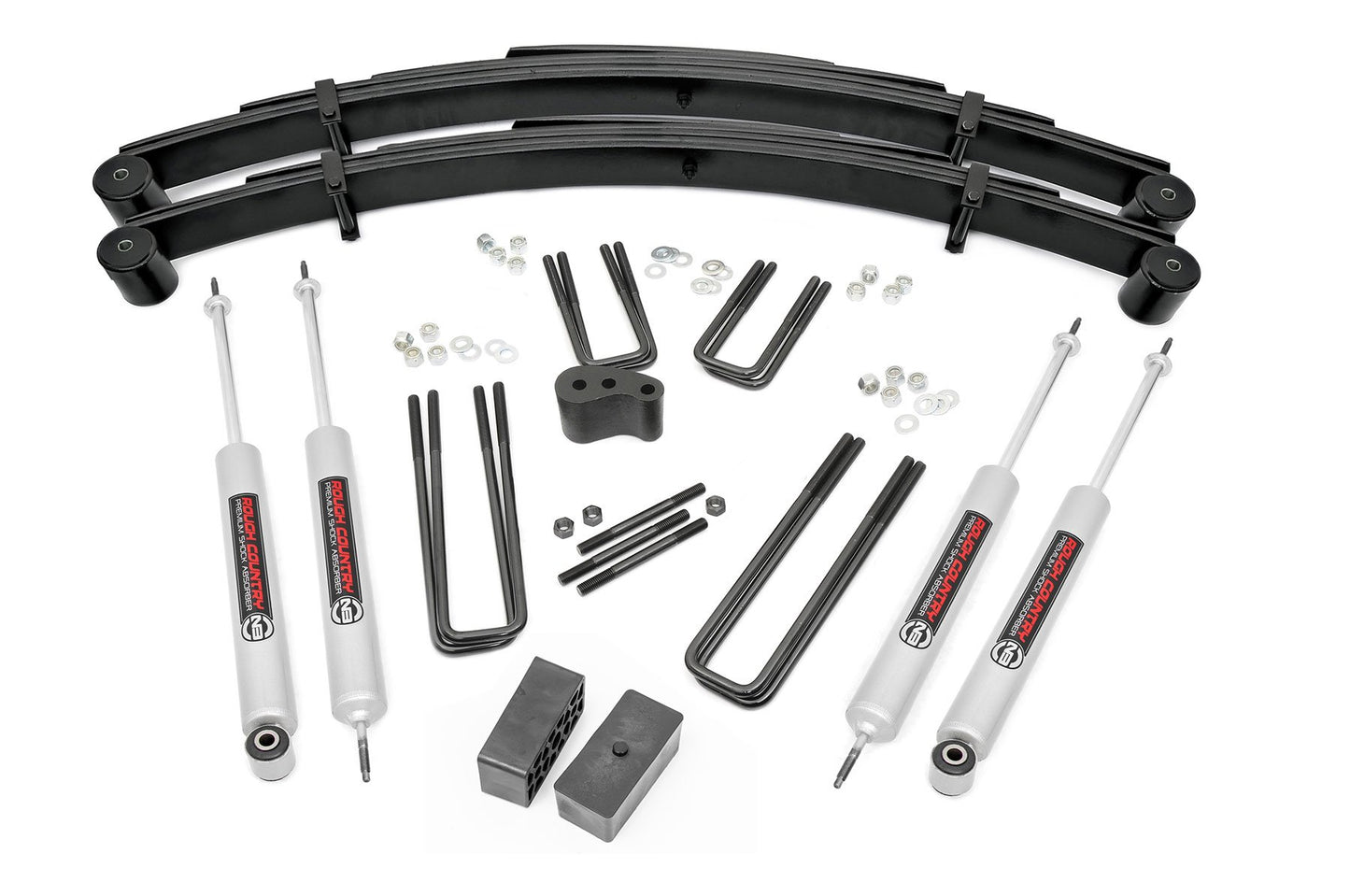 Rough Country 4 Inch Lift Kit | Lowboy | Ford F-250 4WD (1977-1979)