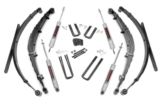 Rough Country 4 Inch Lift Kit | Rear Springs | Ford F-250 4WD (1977-1979)