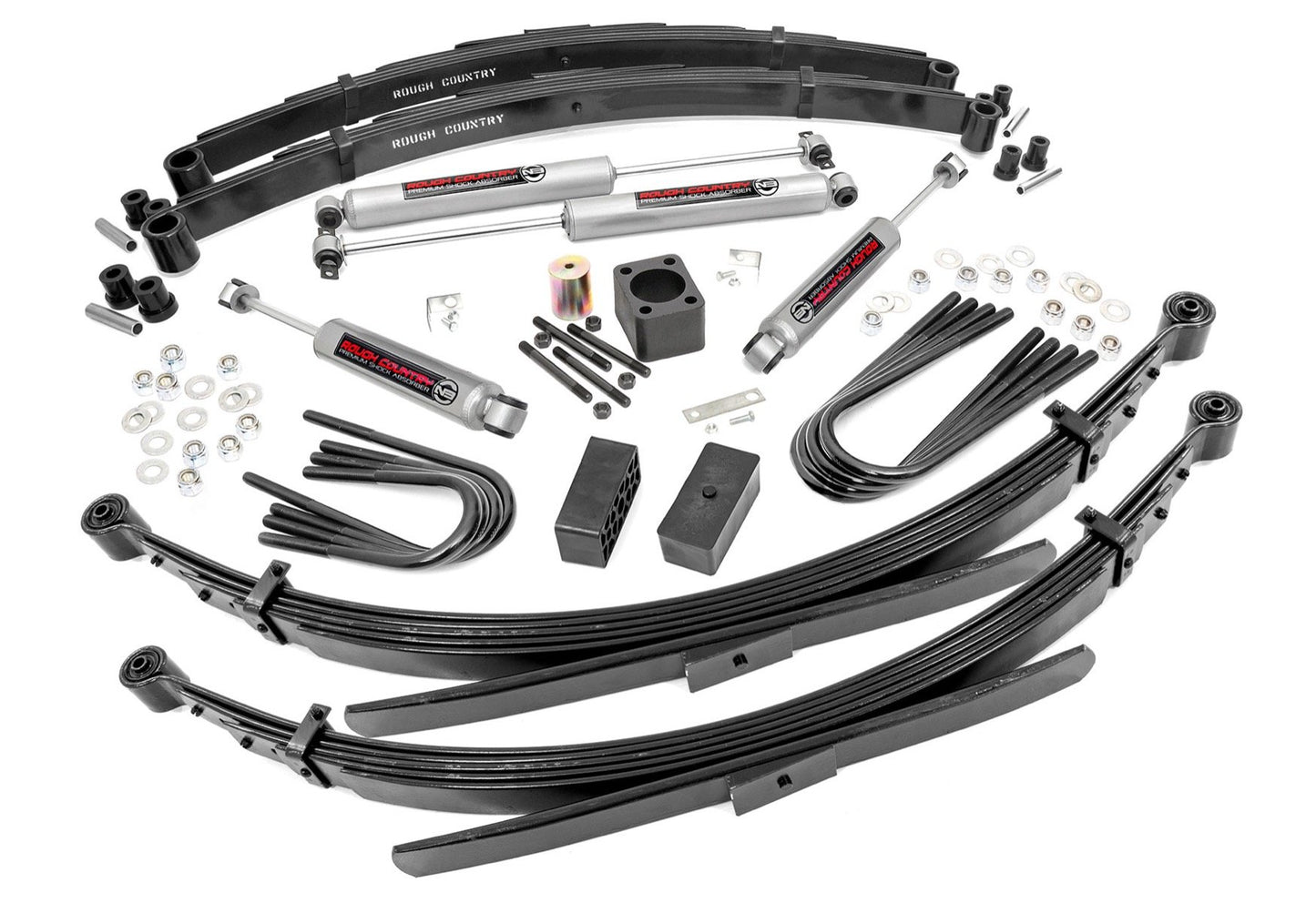 Rough Country 6 Inch Lift Kit | Rear Springs | Chevy C3500/K3500 Truck 4WD (1988-1991)