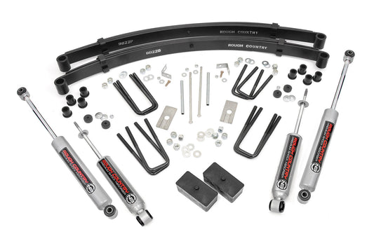 Rough Country 3 Inch Lift Kit | Toyota Truck 4WD (1979-1983)