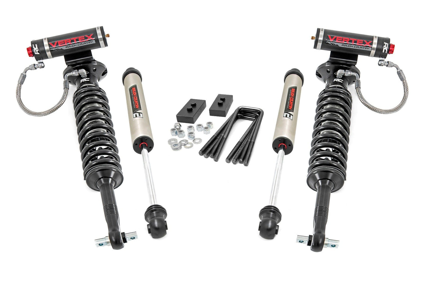 Rough Country 2 Inch Lift Kit | Vertex/V2 | Ford F-150 4WD (2021-2024)