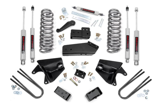 Rough Country 4 Inch Lift Kit | Rear Blocks | Ford Bronco 4WD (1980-1996)