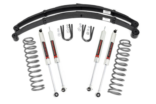 Rough Country 3 Inch Lift Kit | RR Springs | M1 | Jeep Cherokee XJ 2WD/4WD (1984-2001)