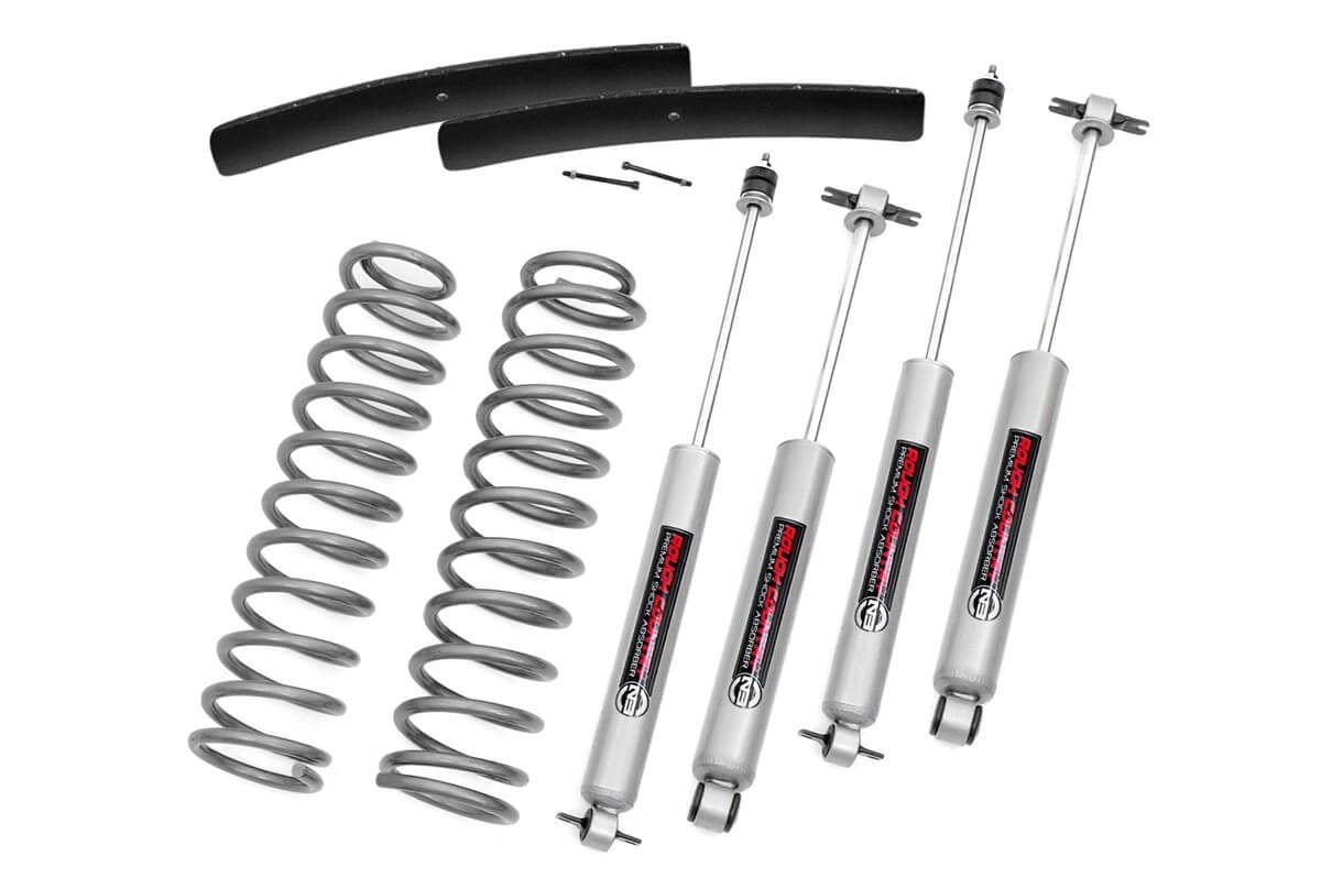 Rough Country 3 inch Lift Kit | Jeep Comanche MJ 2WD/4WD (1986-1992)