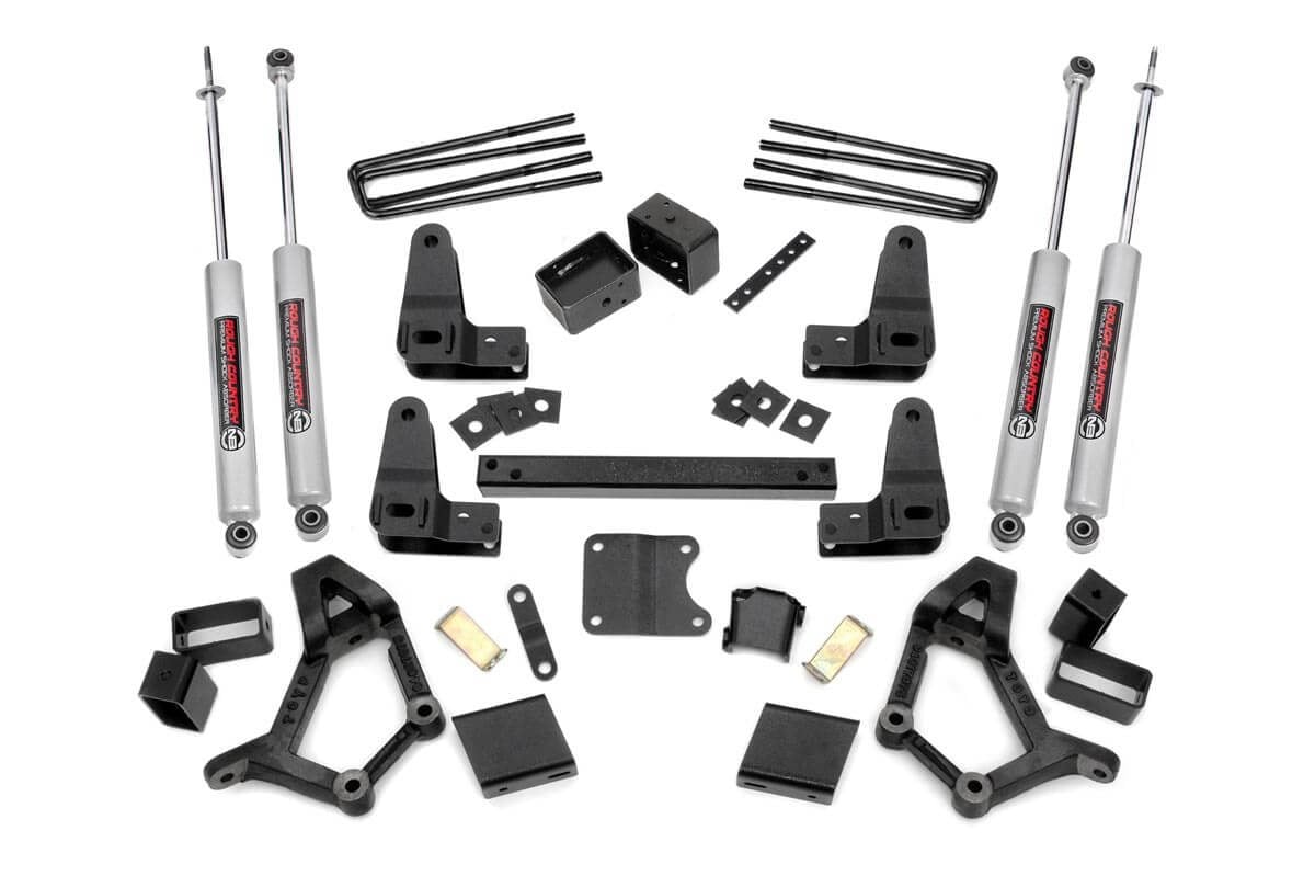 Rough Country 4-5 Inch Lift Kit | Toyota Truck Standard Cab 4WD (1989-1995)