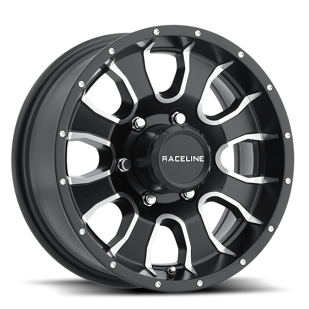 Raceline 860M Mamba Trailer Black Wheel 12x4 5x4.5 +0mm (860M-24012)