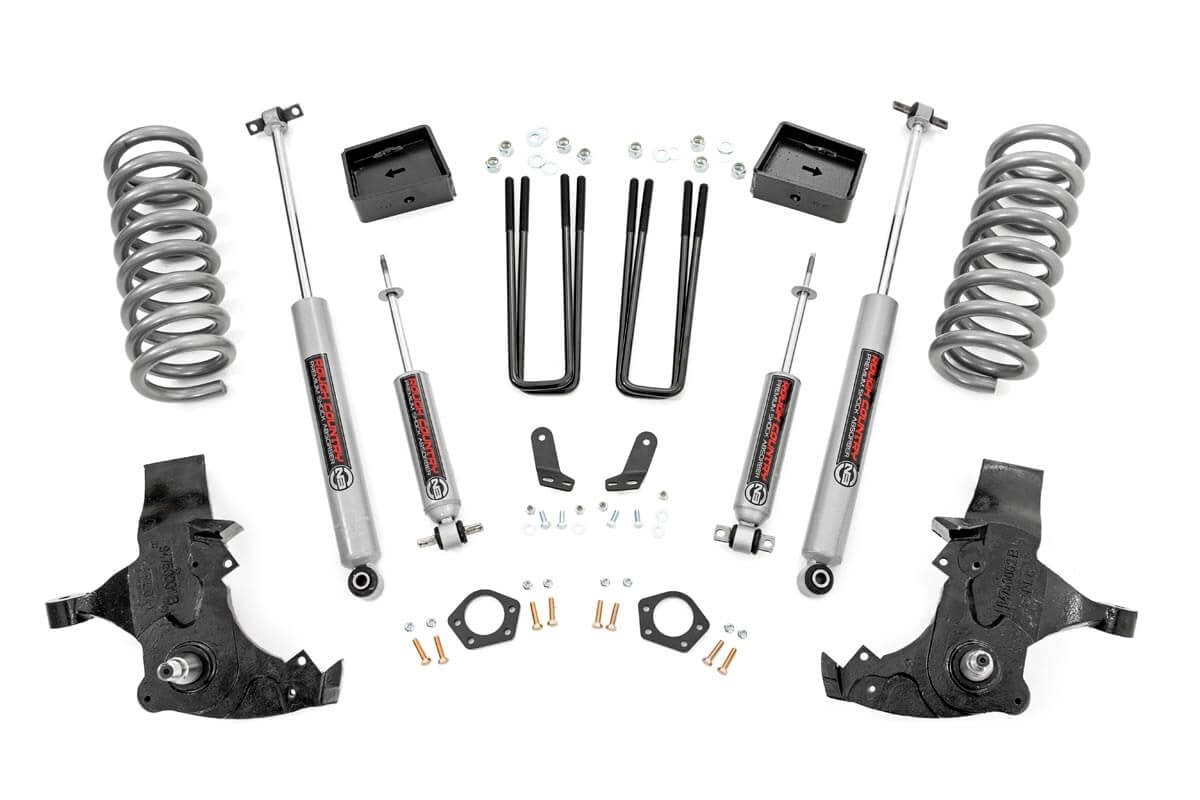 Rough Country 6 Inch Lift Kit | Chevy C1500/K1500 Truck 2WD (1988-1999)