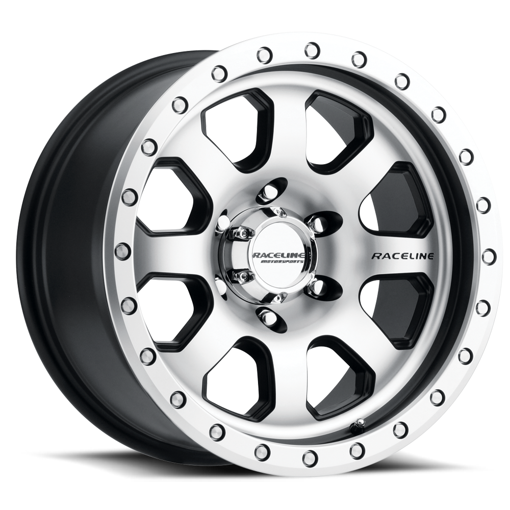 Raceline 929M Avenger Machined Wheel 17x9 5x5.5 -12mm (929M-79055-12)