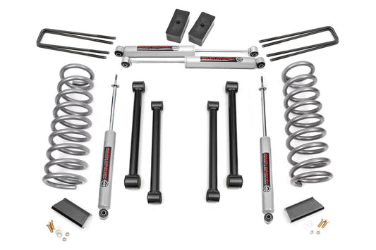 Rough Country 3 Inch Lift Kit | Dodge 1500 4WD (1994-1999)