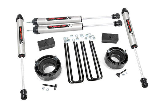 Rough Country 2.5 Inch Lift Kit | V2 | Dodge 1500 4WD (1994-2001)