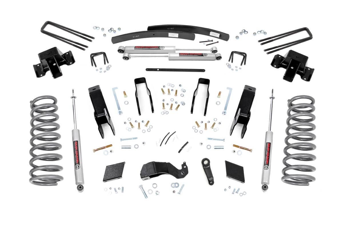 Rough Country 5 Inch Lift Kit | Dodge 2500 4WD (1994-1999)