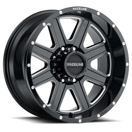 Raceline 940M Hostage Gloss Black Wheel 22x12 5x150 -44mm (940M-22251-44)