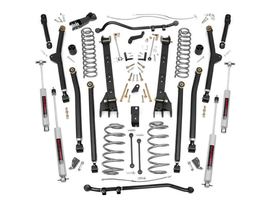 Rough Country 4 Inch Lift Kit | Long Arm | Jeep Wrangler Unlimited 4WD (2004-2006)