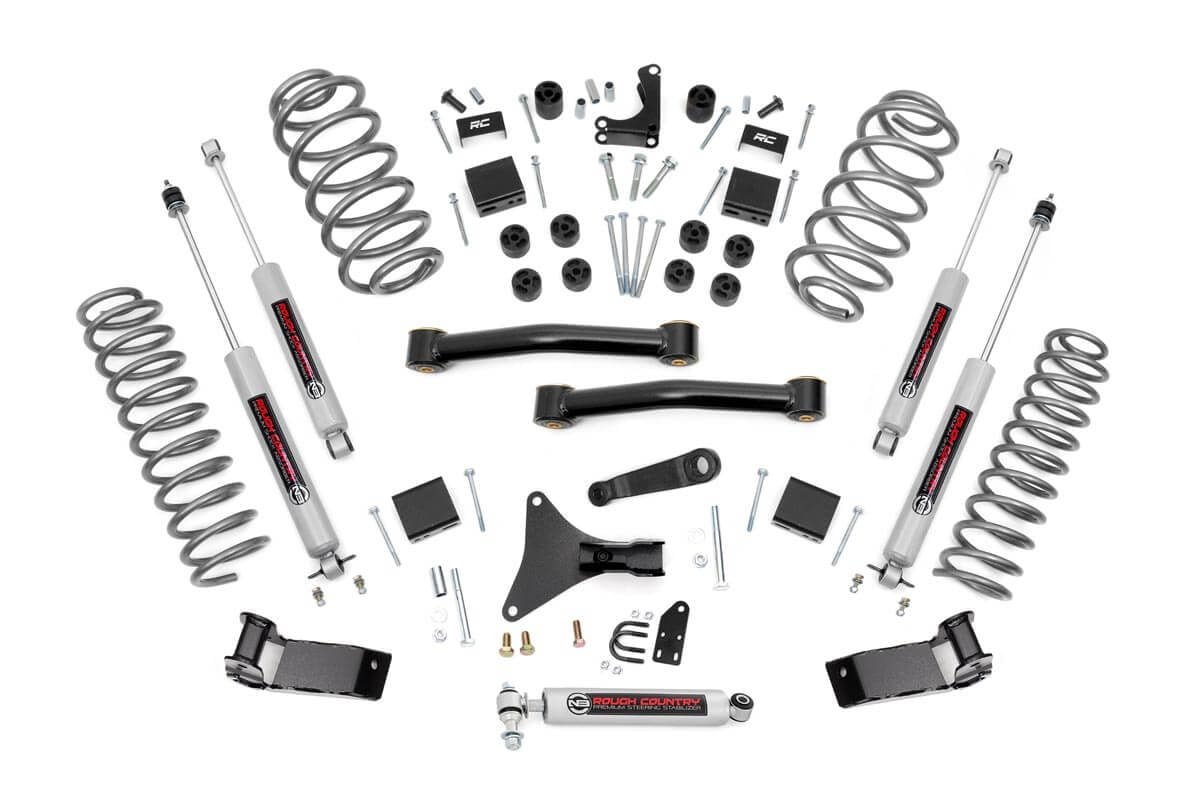Rough Country 4 Inch Lift Kit | Jeep Grand Cherokee WJ 2WD/4WD (1999-2004)