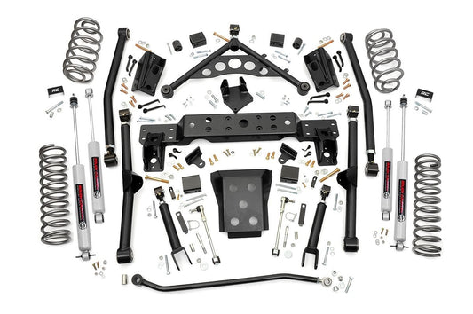 Rough Country 4 Inch Lift Kit | Long Arm | Jeep Grand Cherokee WJ 4WD (1999-2004)