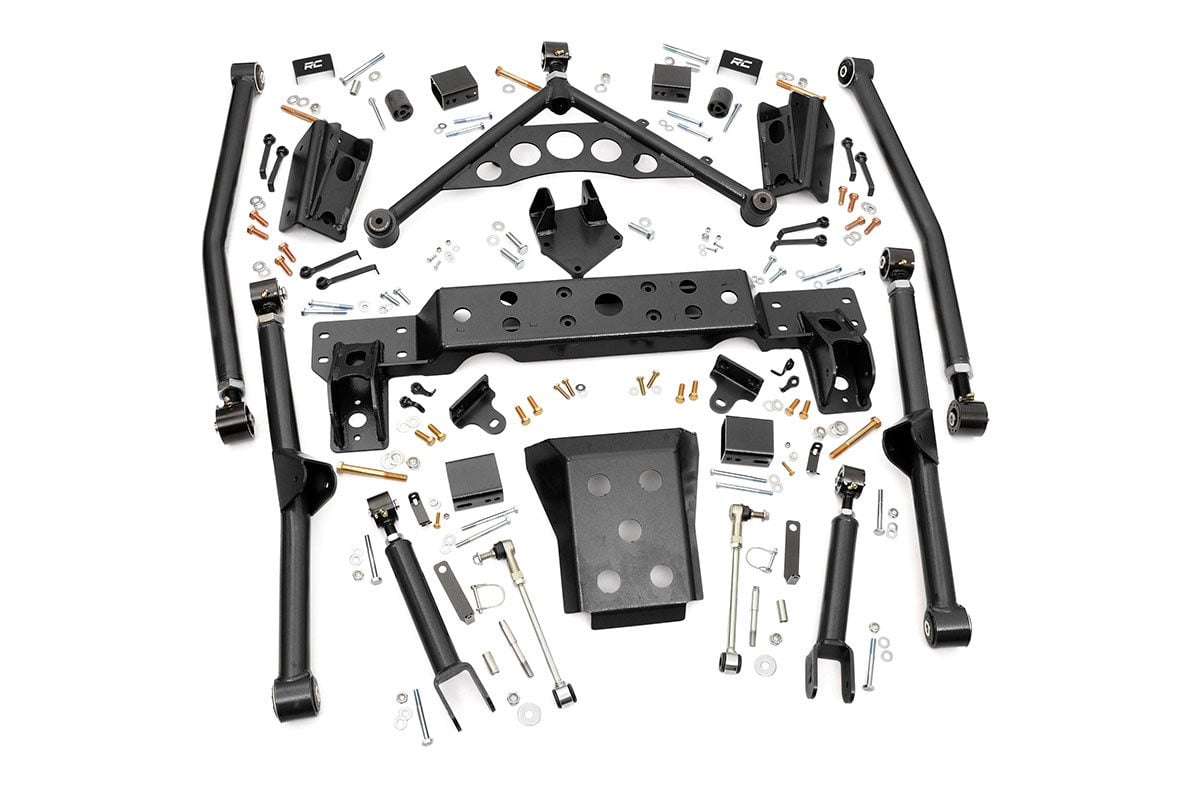Rough Country Long Arm Upgrade Kit | 4 Inch Lift | Jeep Grand Cherokee WJ 4WD (1999-2004)