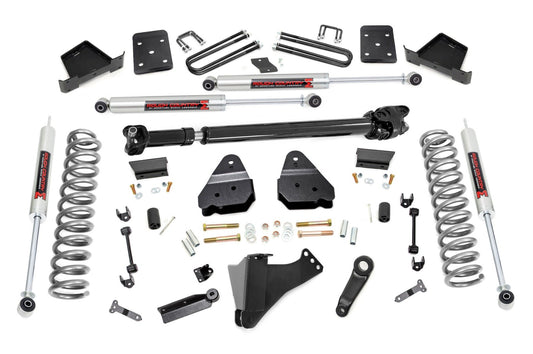 Rough Country 6 Inch Lift Kit | Diesel | No OVLD | FR D/S | M1 | Ford F-250/F-350 Super Duty (17-22)