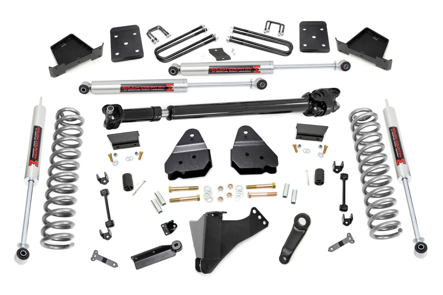 Rough Country 6 Inch Lift Kit | OVLDS | D/S | M1 | Ford F-250/F-350 Super Duty 4WD (17-22)