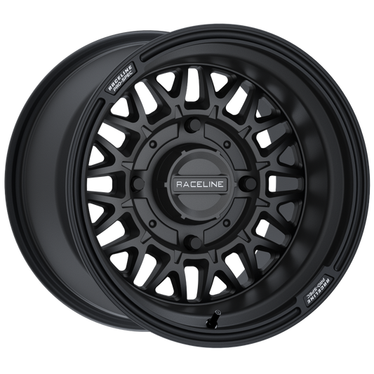 Raceline A13B Omega Black UTV Wheel 14x7 4x137 +10mm (A13B-47037+10)