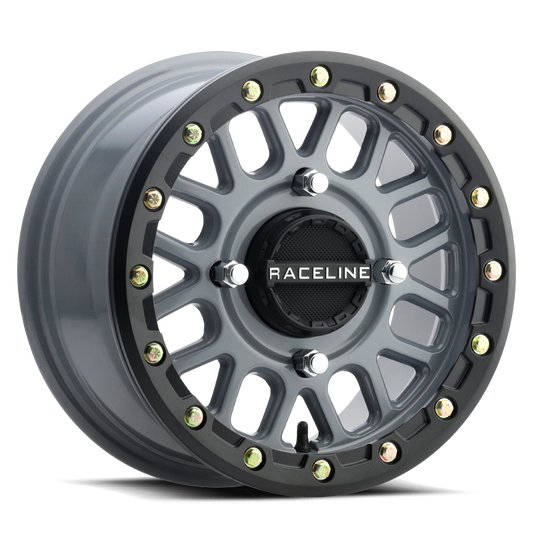 Raceline A93SG Podium UTV Grey Wheel 14x7 4x156 +38mm (A93SG-47056+38)