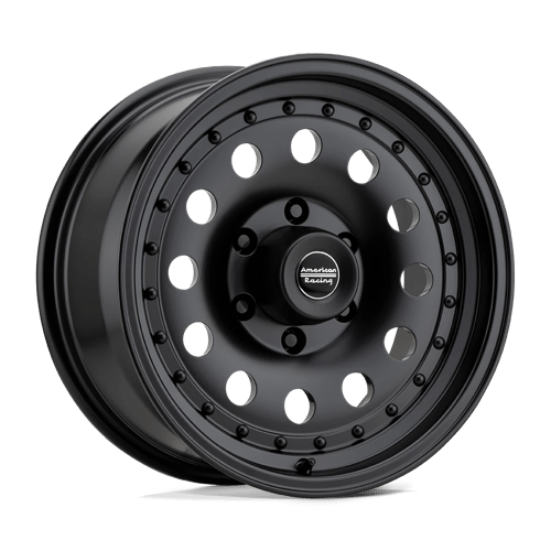 American Racing AR62 Outlaw II Black Wheel 14X7 4x108 +0mm (AR624734B)