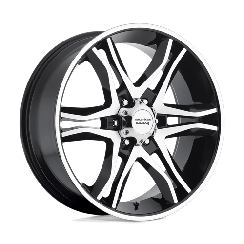 American Racing AR893 Mainline Machined Wheel 20X8.5 5x114.3 +35mm (AR89328512335)