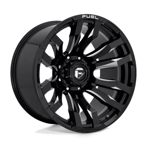 Fuel Off-Road D673 BLITZ Black Wheel 22X12 8x6.5 -44 (D67322208247)