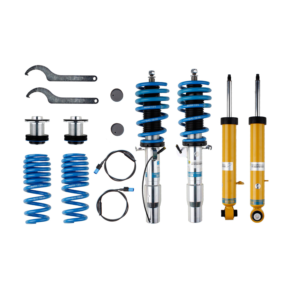 Bilstein B16 Damptronic Suspension Kit for 2015-2020 BMW M3/M4 F80/F82 (49-246988)
