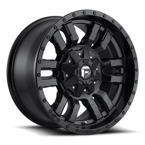 Fuel Off-Road D596 SLEDGE Black Wheel 24X12 6x135/6x139.7 -44 (D59624209847)