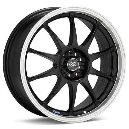 Enkei J10 Black Wheel 18x7.5 5x100/114 +38mm (409-875-12BK)