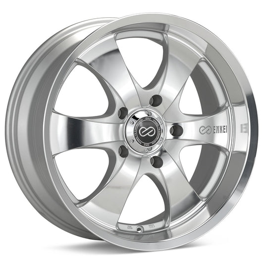Enkei M6 Mirror Finish Wheel 17x8 5x127 +10mm (482-780-7310MF)