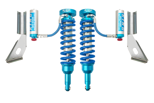 King 2.5 Front RR Coilover Shocks w/Adjusters for 2007-2014 Toyota FJ Cruiser (25001-133A)