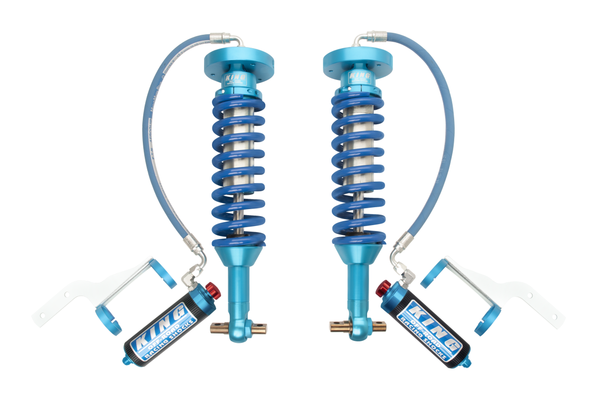 King 2.5 Front RR Coilover Shocks w/Adjusters for 2018-2024 Ford Expedition (25001-182A)