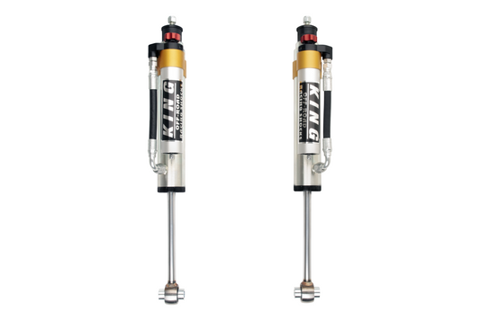 King 2.5 Rear Piggy Hose Reservoir Shocks for 1990-2012 Mercedes G-Class (25001-301A)