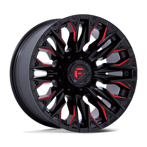 Fuel Off-Road D823 FLAME Black/Red Wheel 20X9 8x6.5 +1 (D82320908250)