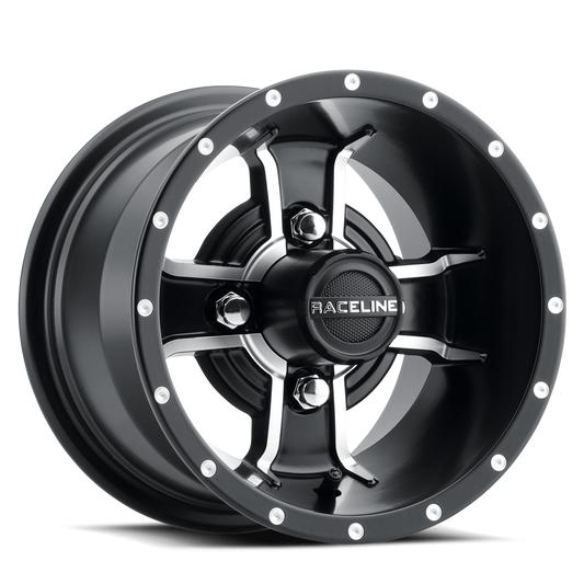 Raceline G77 Mamba Golf Black Wheel 10x7 4x101.6 +0mm (G77-17040-00)