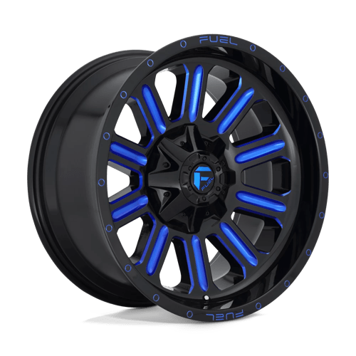 Fuel Off-Road D646 HARDLINE Black/Blue Wheel 22X12 6x135/6x139.7 -45 (D64622209846)