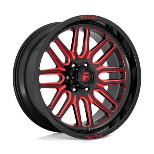 Fuel Off-Road D663 IGNITE Black/Red Wheel 22X12 8x6.5 -43 (D66322208247)
