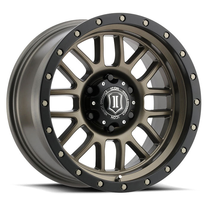 Icon Alloys Alpha Bronze Wheel 17 X 8.5 / 6 X 135 / 6MM / 5" BS (1217856350BR)