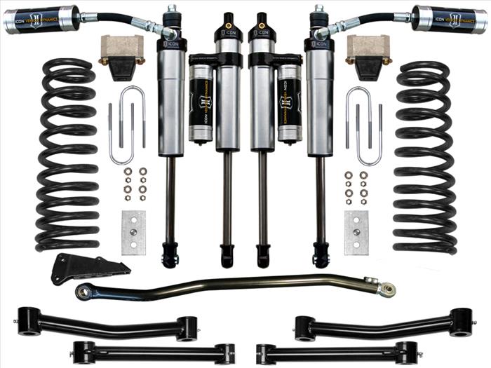 ICON 03-08 RAM 2500/3500 4WD 4.5" Stage 4 Suspension System (K214503T)