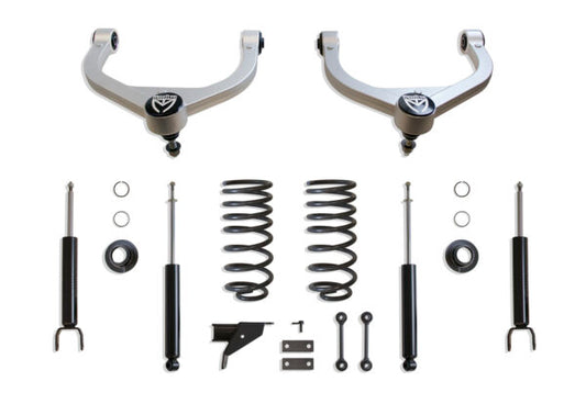 Maxtrac 2"/4" Lowering Kit w/ Camber Arms for 2019-2025 RAM 1500 6-Lug (K332724A)