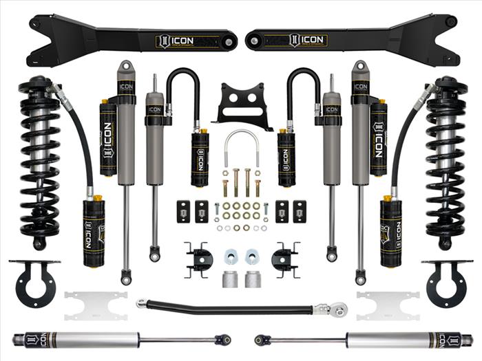 ICON 05-16 Ford F250/F350 2.5-3" Stage 6 Coilover Conversion System (K63106)