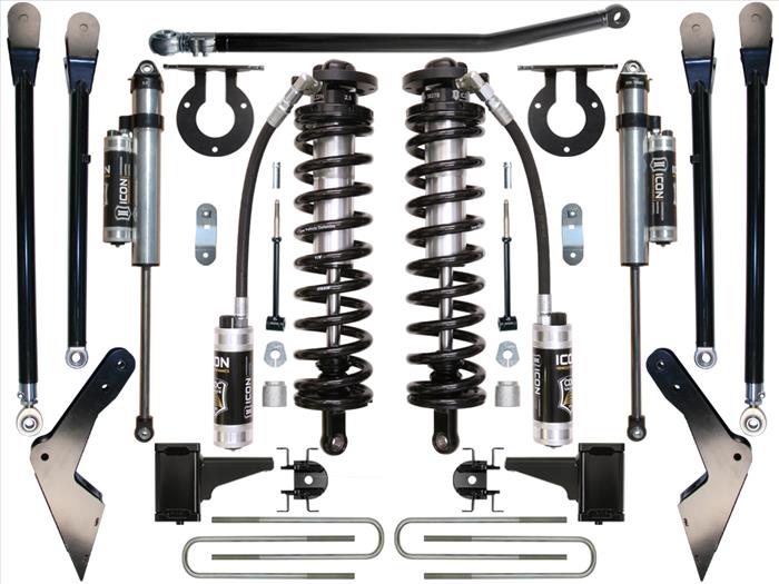 ICON 05-07 Ford F250/F350 4-5.5" Stage 4 Coilover Conversion System (K63114)