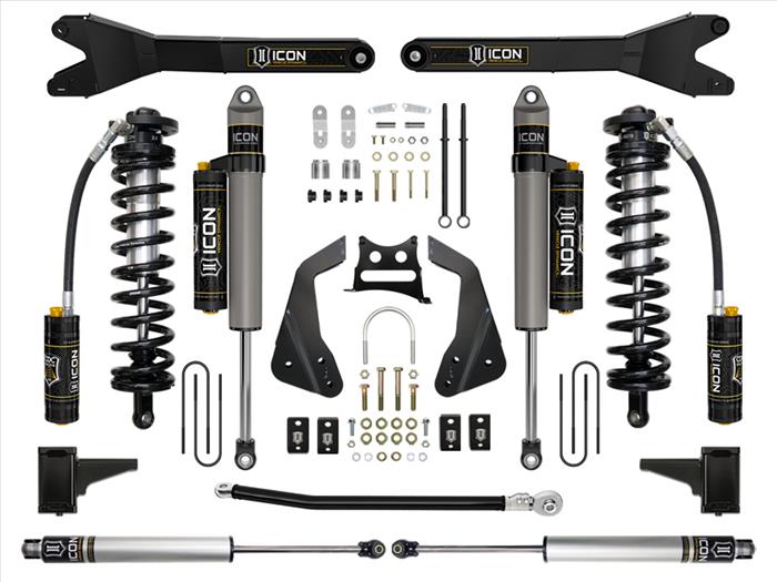 ICON 05-07 Ford F250/F350 4-5.5" Stage 5 Coilover Conversion System (K63115R)