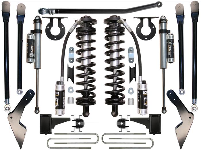 ICON 08-10 Ford F250/F350 4-5.5" Stage 4 Coilover Conversion System (K63124)